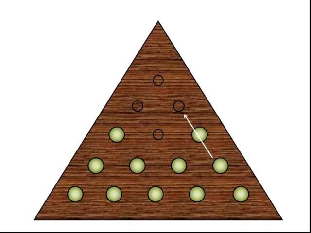 How to Solve the Triangle Golf Tee Puzzle (The Kind in Cracker Barrel)