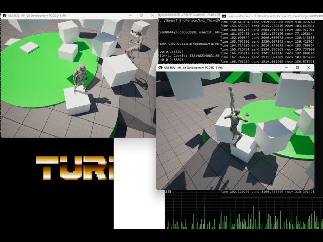Unreal Engine using ReplicaNet for networking