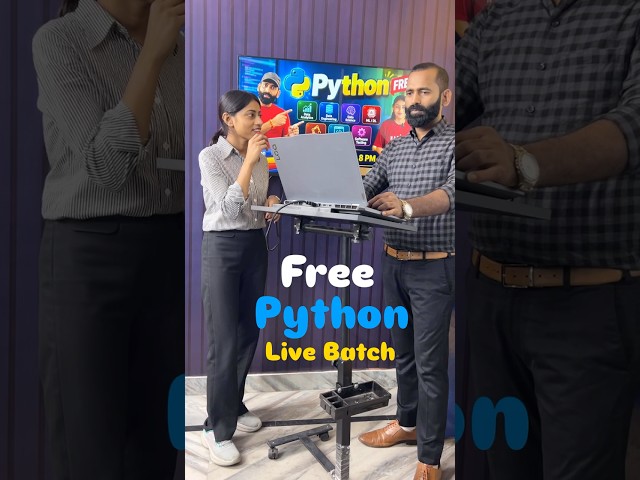 Join Free Python  classes live core and advance Python