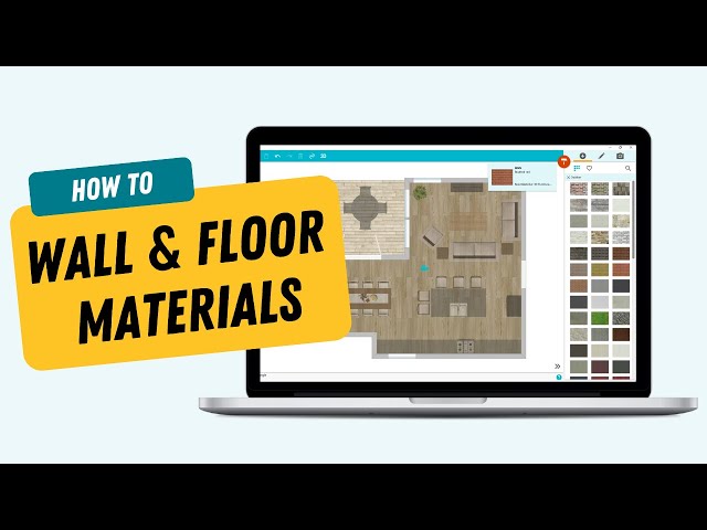 Add Materials to Floor Plans - RoomSketcher App