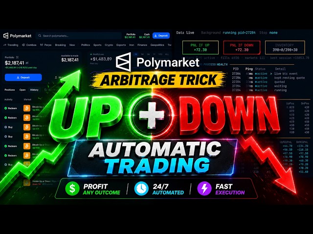 A Trading Bot That Exploits Polymarket Price Differences - Polymarket Strategy wih Both Sides