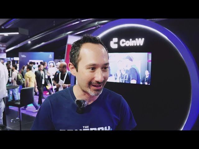 #CoinW: Future Blockchain Summit Dubai - Interview with Sebastien, COO/CO-Founder of Sandbox!