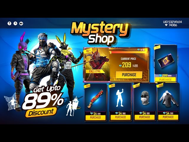 New Mystery Shop Discount Confirm Date | New Event Free Fire Bangladesh Server | Free Fire New Event