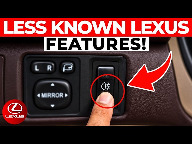 Unlock Your Lexus: 15 Features You Need To Know Today!