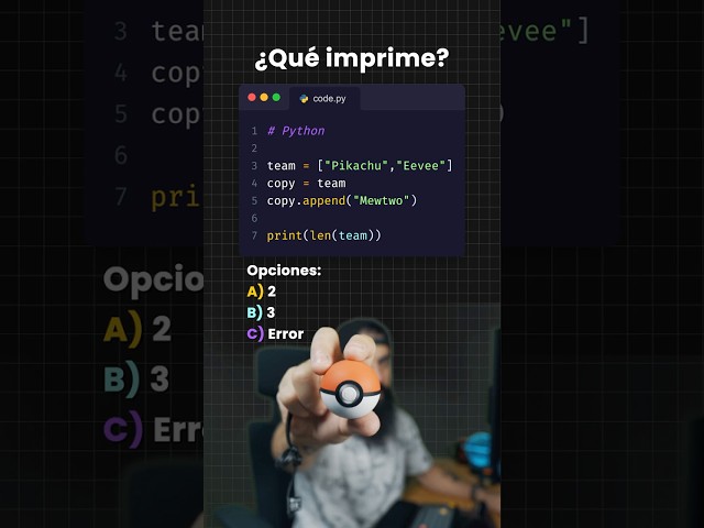 El error más común al copiar listas en Python