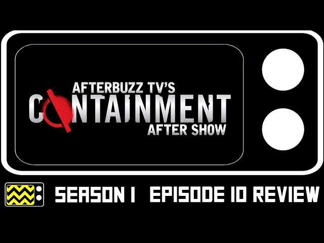 Containment Season 1 Episode 10 Review W/Claudia Black | AfterBuzz TV