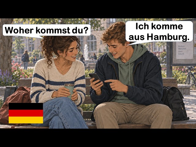30 Minutes of Daily German Dialogues (A1-A2) | Question and Answers