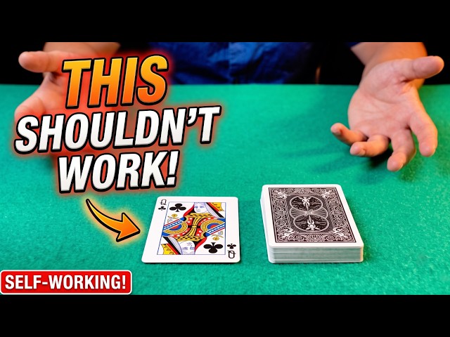 A Card Trick This GOOD Shouldn’t Be This Easy! (Self-Working)