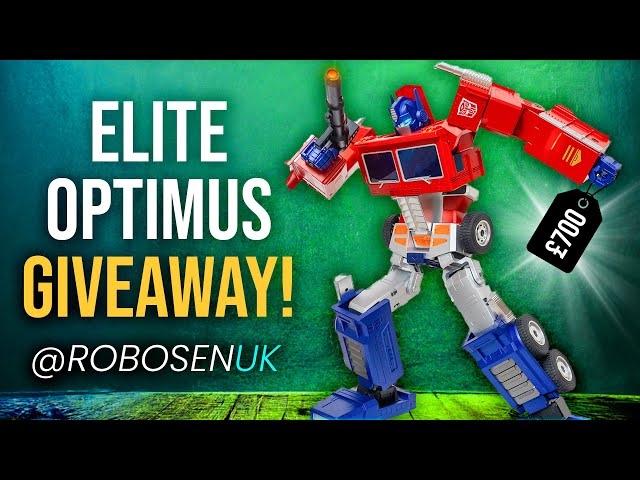 Elite Optimus Prime ( Robosen ) Unboxing & GIVEAWAY