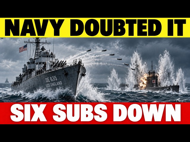 Japanese Admirals Refused To Believe One Small Ship Killed 6 Submarines In Just 12 Days