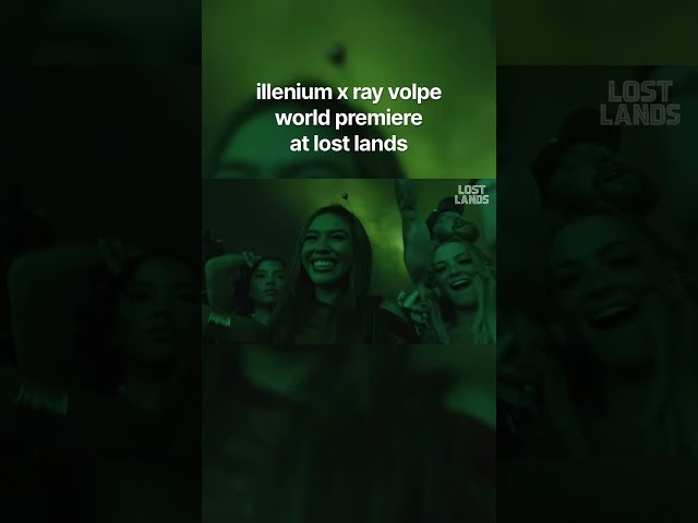 @illenium x ray volpe world premiere 🫶 #edm #dubstep #raves
