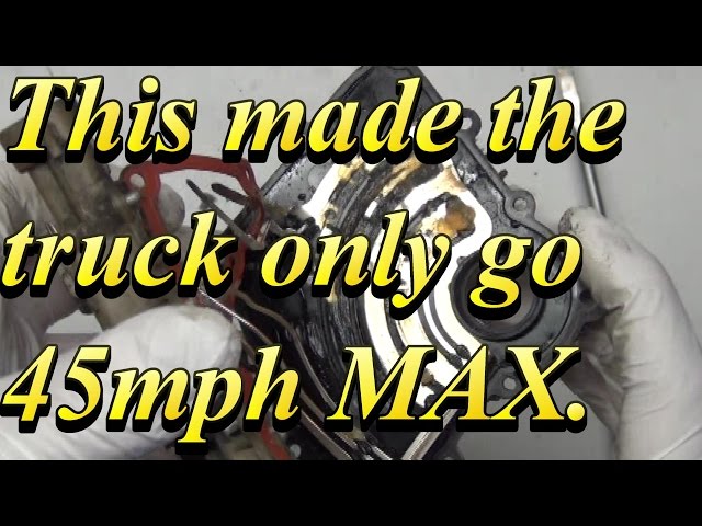 Chevy Truck Only Goes 45mph HELP!