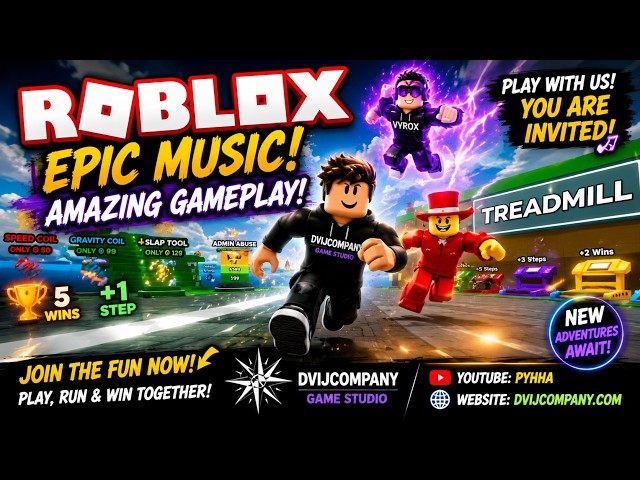 ROBLOX — EPIC MUSIC & CRAZY GAMEPLAY! 🔥🎮 PLAY WITH US!