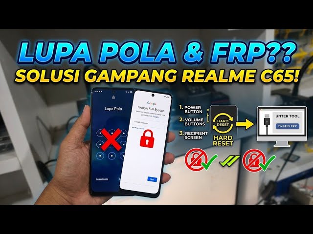 How to FRP reset Realme C65