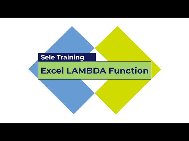 Excel LAMBDA Function #shorts