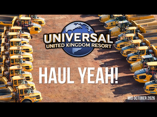 Universal Studios UK: A Quiet Corner Gets Busy!