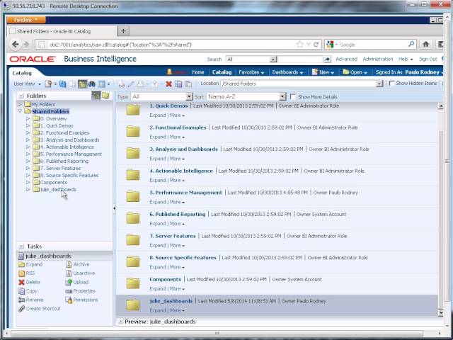 OBIEE Online Training | OBIEE Dashboard Creation