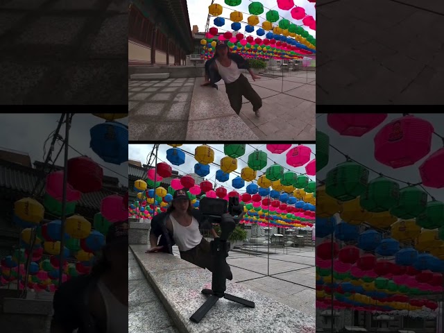 Testing the #gopromission1 with the new AI gimbal