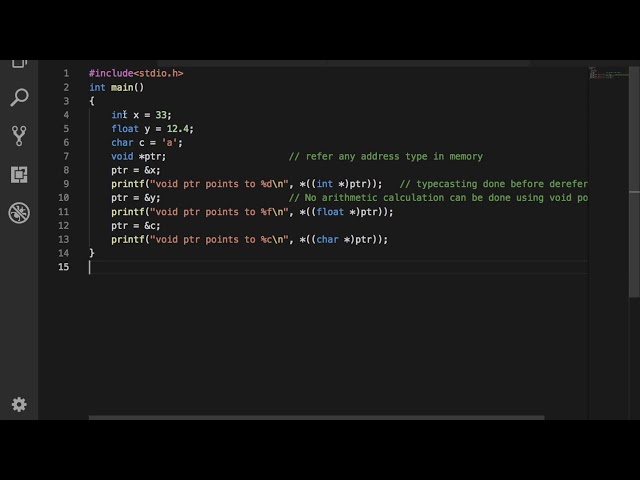 Void Pointers in C Programming | Part 32 | Tamil | Yogesh Coding