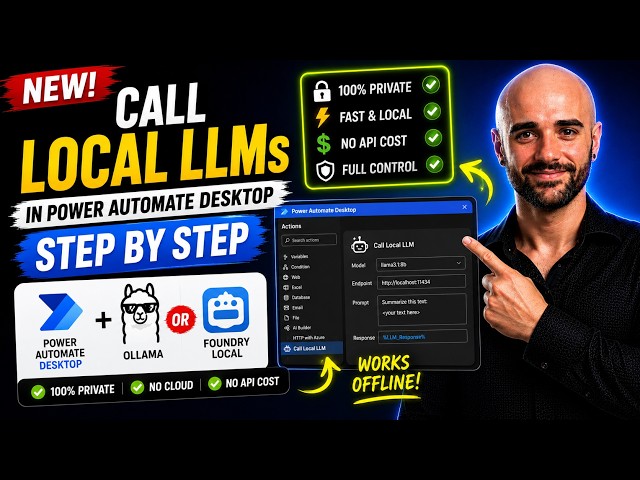 Run Local LLMs in Power Automate Desktop with the New Invoke Action