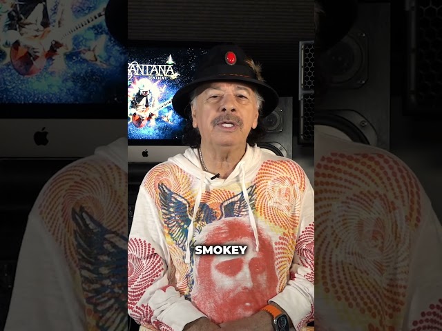 "For me, Smokey is G-O-D" - Carlos Santana #shorts