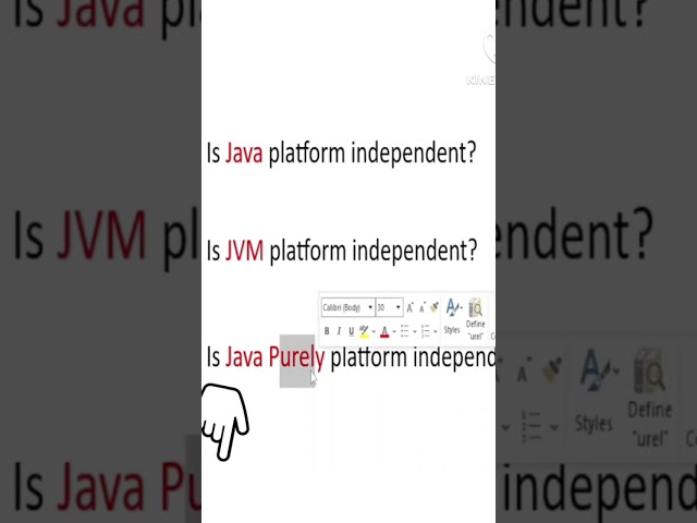 Are java and jvm platform independent?