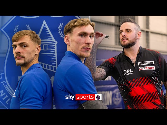 Kiernan Dewsbury-Hall & James Garner TAKE ON Joe Cullen in darts challenge!