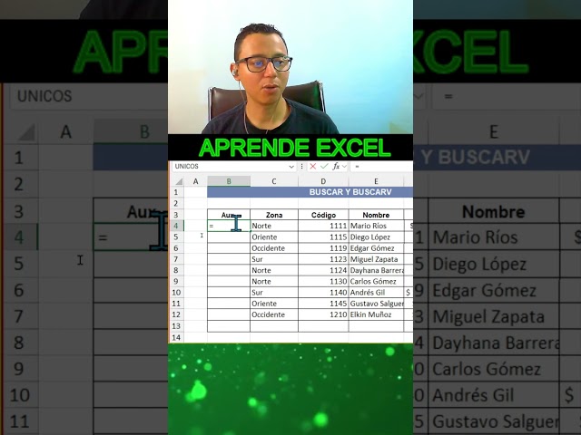Cómo buscar hacia la IZQUIERDA en Excel ⬅️  #excel #datospertubadores #edutuber