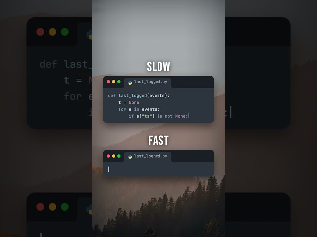 Your "last seen" function has a silent bug (probably)