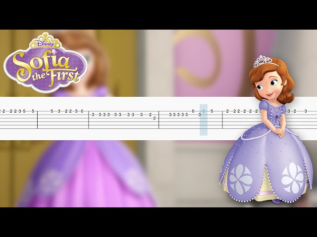 Sofia The First - Theme Song (Guitar Tutorial)