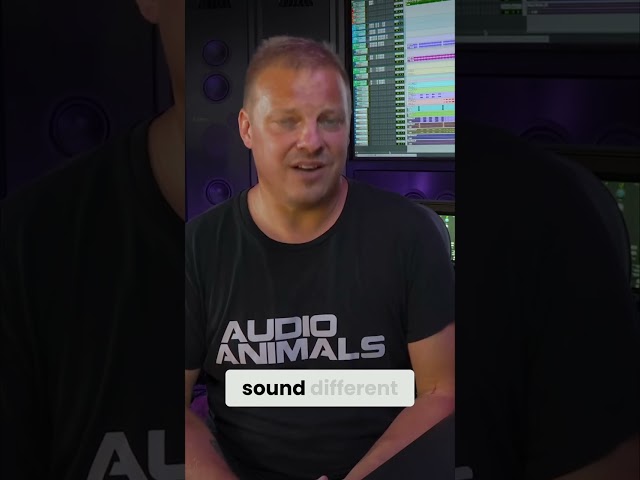 All gear sounds different