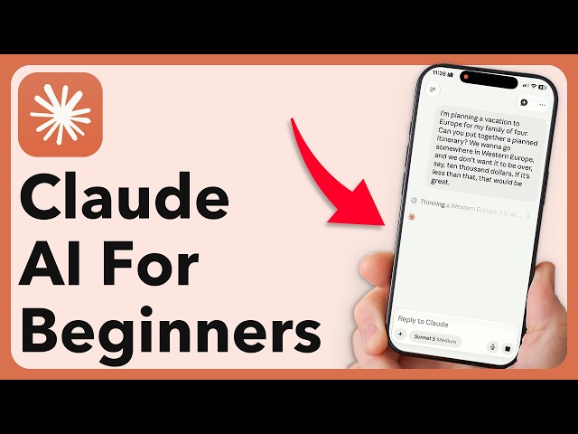 Claude AI For Beginners (iPhone Tutorial)