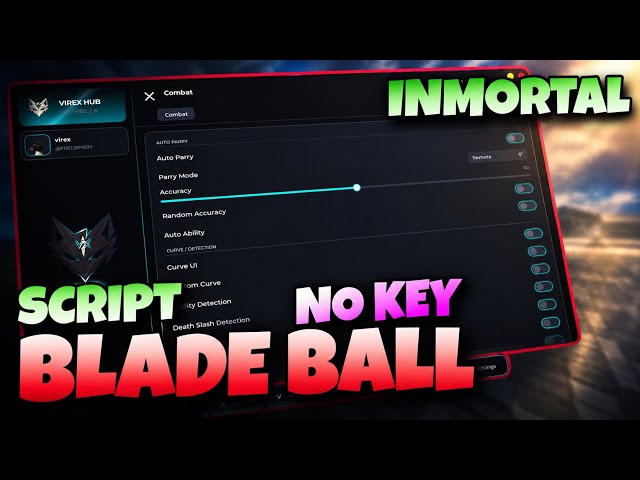 [KEYLESS] NEW VIREX BLADE BALL SCRIPT | INMORTAL + AUTO PARRY + UNLOCK ALL AND MORE