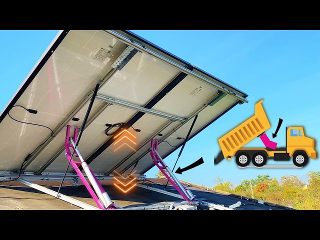 You've Never Seen A Solar Tracker like This! DIY