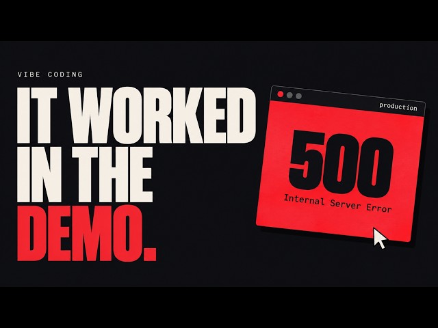 Vibe Coding to Production: A Horror Story in Three Acts