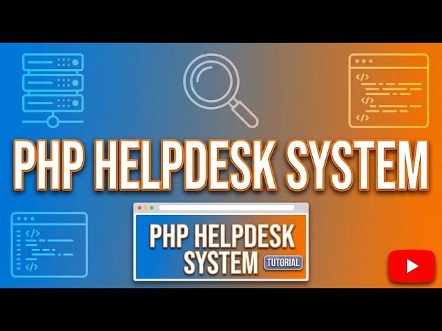 Build a PHP Helpdesk Ticketing System 🚀 (Login + Admin Dashboard)