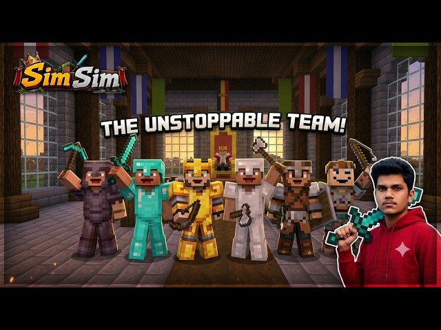 SimSim Civilization leader Live 🔴 Java & Bedrock Players Can Join! #minecraftlive #7x7