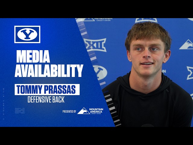 Tommy Prassas | BYU Football | Media Availability | Colorado State | September 14, 2026