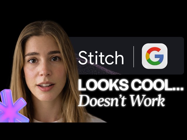 I wanted to love Google Stitch. I didn't.