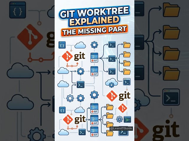 Git Worktree Explained | Stop Wasting Time Switching Branches in 2026