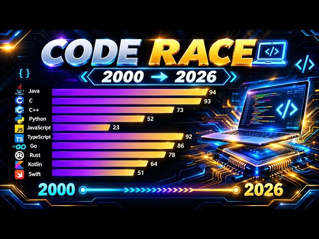 CODE RACE 💻 | 2000 → 2026
