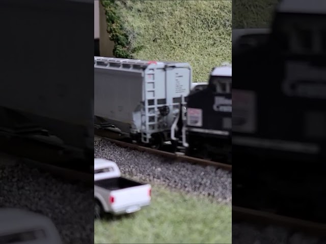 Long train on a short layout