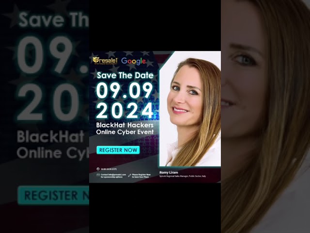 BlackHat Hackers Online 9.9.2024 Event Invitation (Presale1)