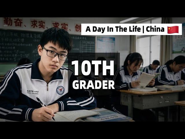 14-Hour Study Day 🇨🇳 | A Day With a Chinese High School Student