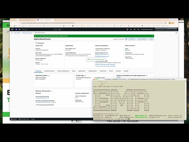 Big Data Technologies for Business - Chapter 5 - Tutorial A Walkthrough (V1.1)