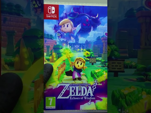 Unboxing The Legend of Zelda Echoes of Wisdom
