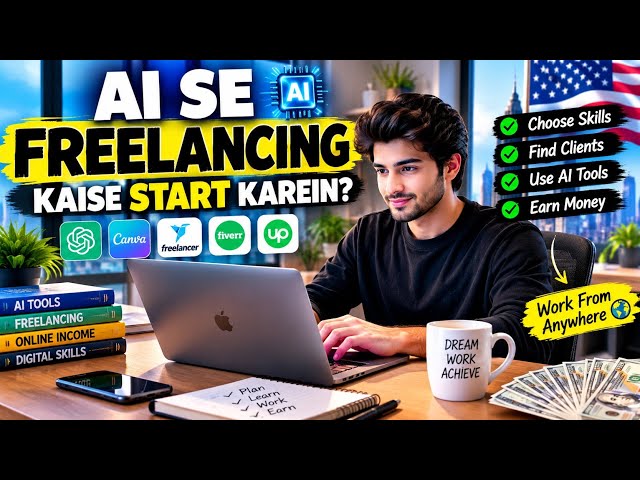 How to Start Freelancing with AI in 2026 | Beginner’s Step-by-Step Guide