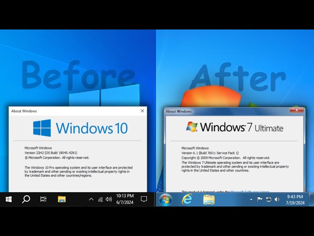 How to transform Windows 10 into Windows 7