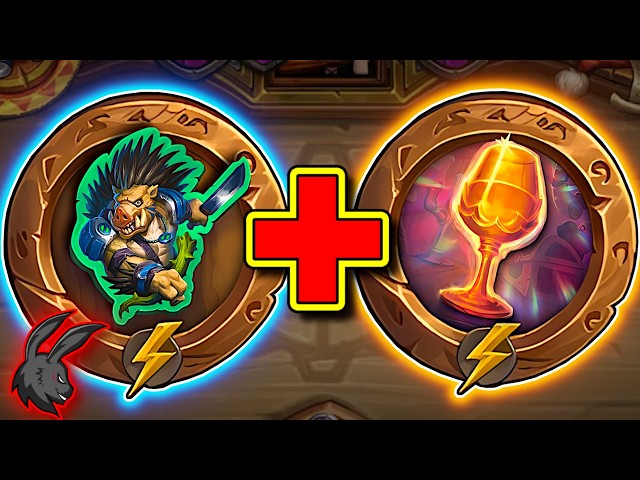 INSANE Quilboar Synergy DESTROYS The Lobby! | Hearthstone Battlegrounds