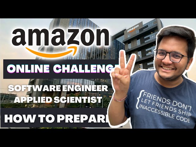 Get into @AmazonInOfficial  by this as a Software Engineer Fresher and Internship